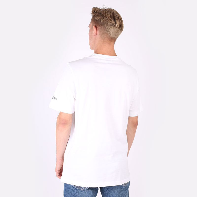 мужская белая футболка adidas SMPS KB TEE HA5821 - цена, описание, фото 5